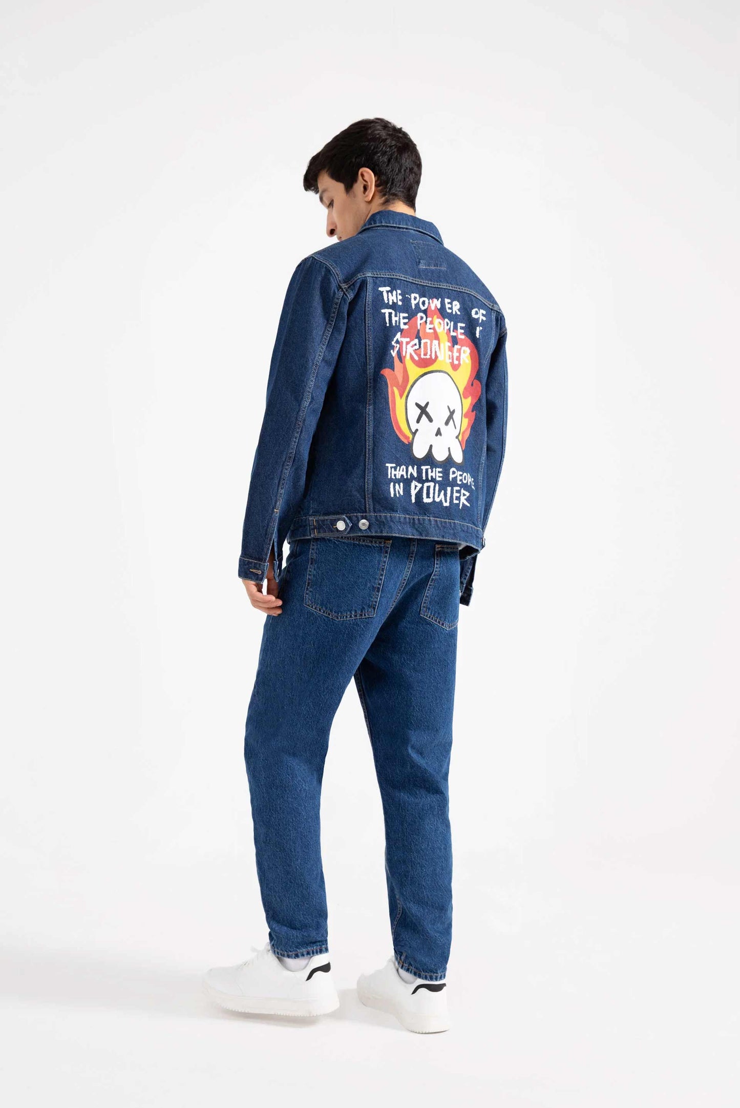 POWER DENIM TRUCKER JACKET