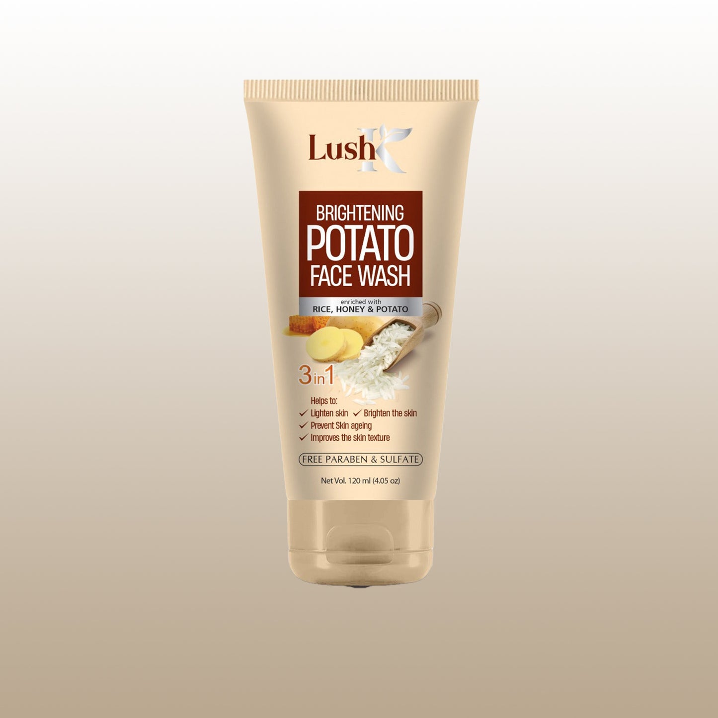 BRIGHTENING POTATO FACE WASH